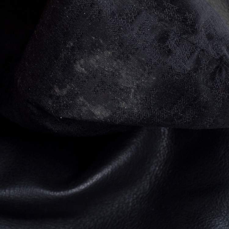 Pre Owned  Carolina Herrera Black Leather New Baltazar Flap Shoulder Bag 