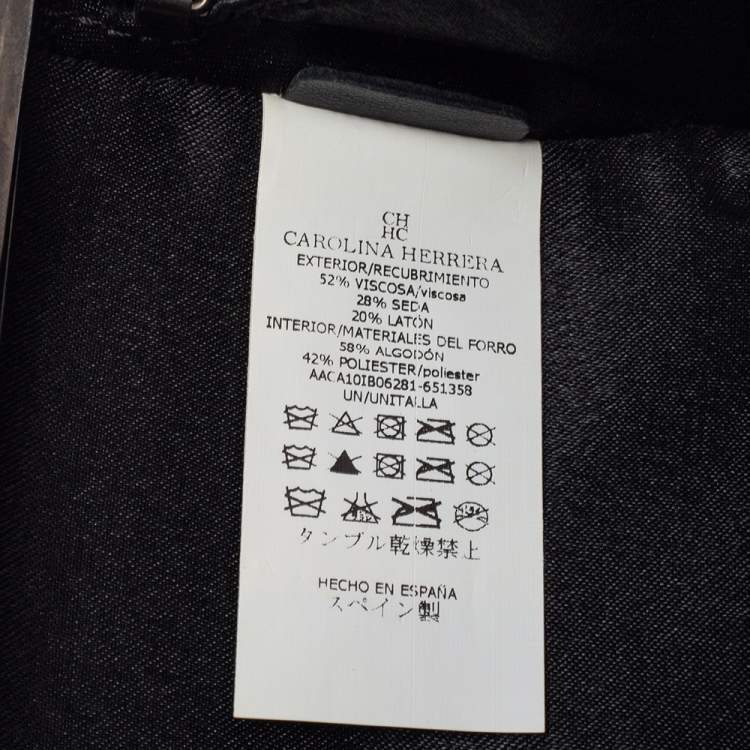 Pre Owned Carolina Herrera Red Satin Chain Clutch