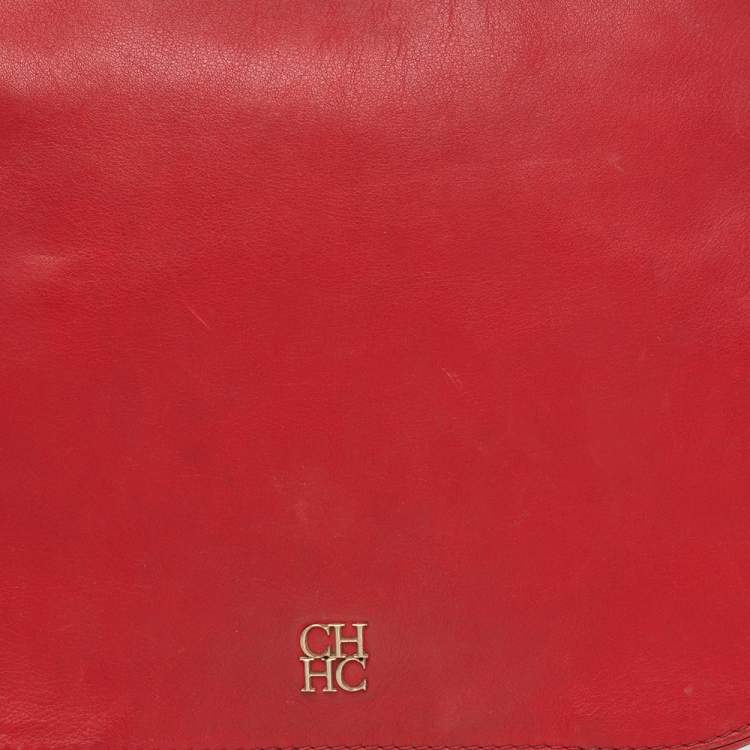 Pre Owned CH Carolina Herrera Multicolor Leather Baltazar Shoulder Bag