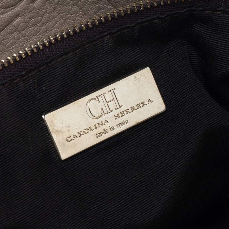 Pre Owned CH Carolina Herrera Multicolor Leather Baltazar Shoulder Bag