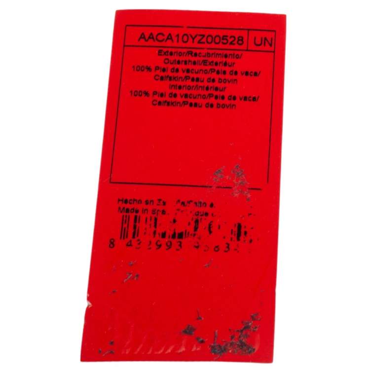 Pre Owned Carolina Herrera Navy Blue Leather Chain Clutch