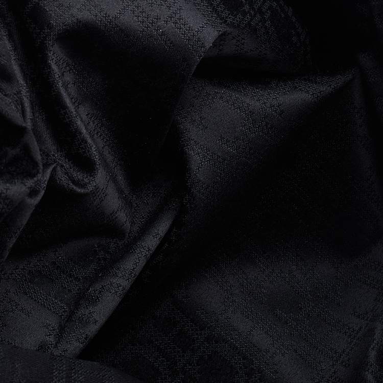 Pre Owned Carolina Herrera Black Leather Chain Flap Shoulder Bag