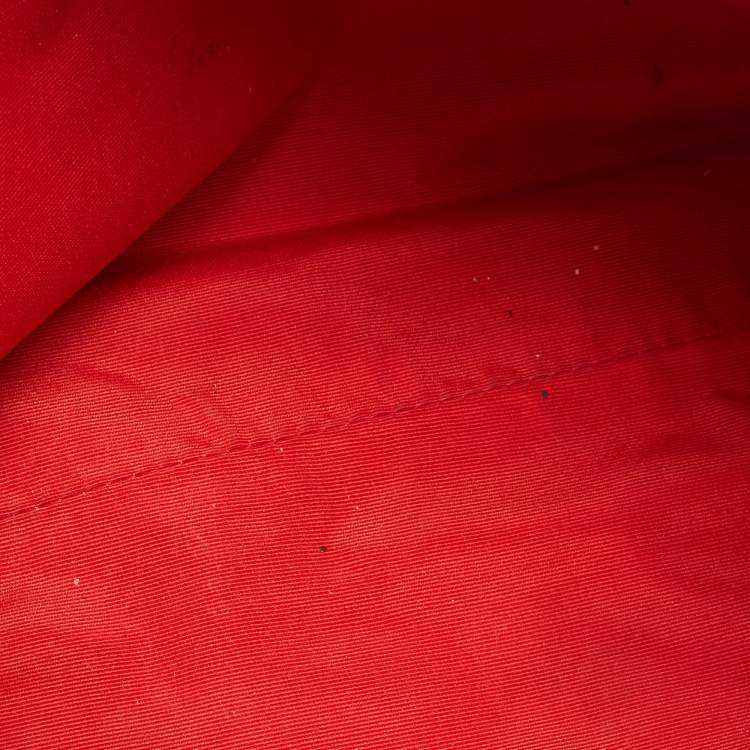 مملوكة مسبقًا Carolina Herrera Black Monogram Leather Shoulder Bag