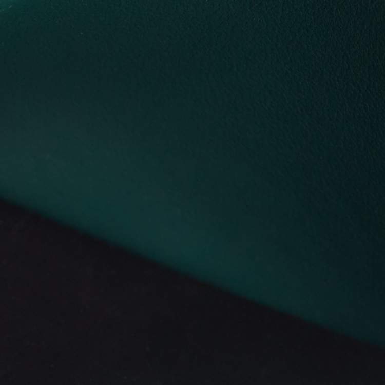 Pre Owned Cartier Green Leather Must de Cartier Passport Holder