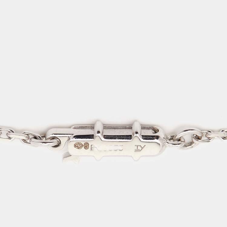Pre Owned Cartier Himalia Cultured Pearl Diamonds 18k White Gold Necklace