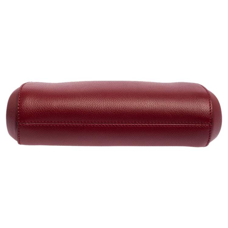مملوكة مسبقًا Cartier Red Leather C De Cartier Clutch