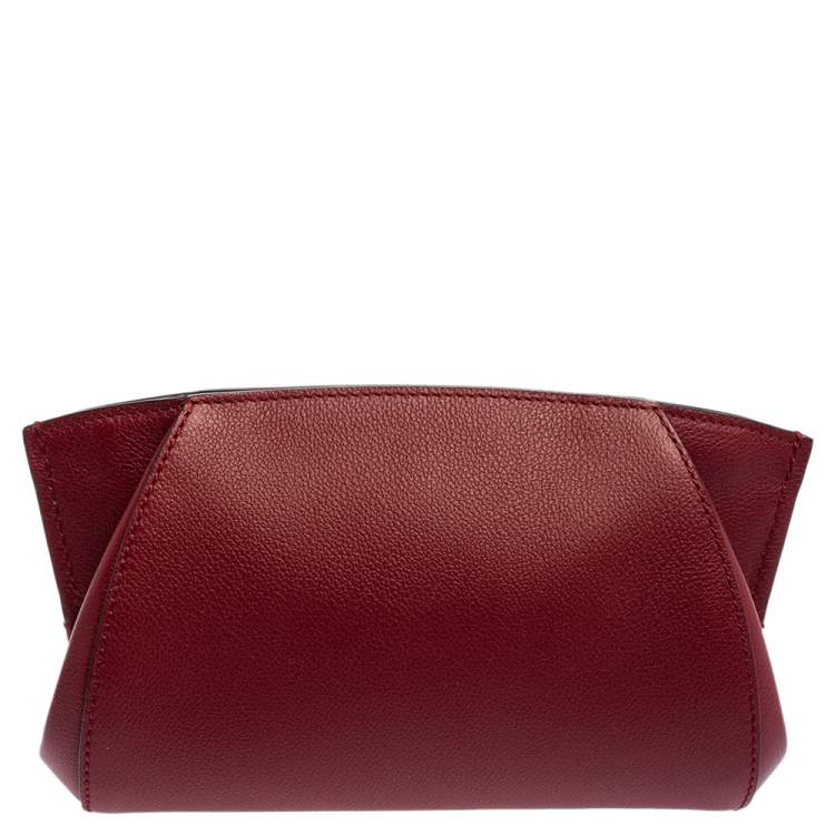 مملوكة مسبقًا Cartier Red Leather C De Cartier Clutch