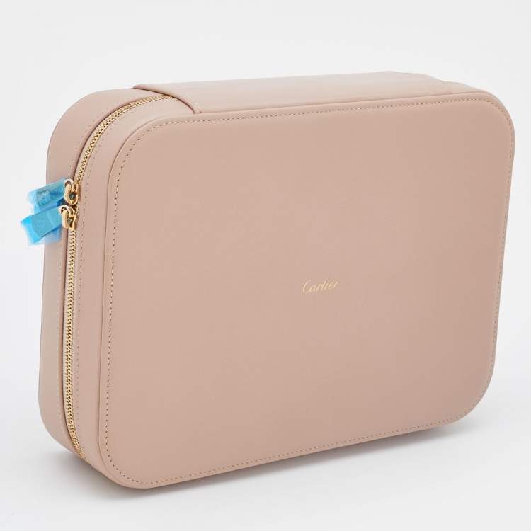 Pre Owned Cartier Beige Diabolo de Cartier Jewelry Travel Box