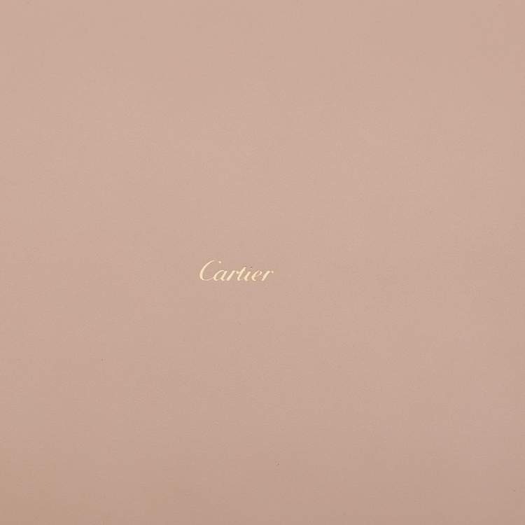 Pre Owned Cartier Beige Diabolo de Cartier Jewelry Travel Box