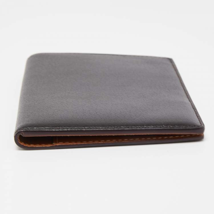 Pre Owned Cartier Black Leather Passport Holder