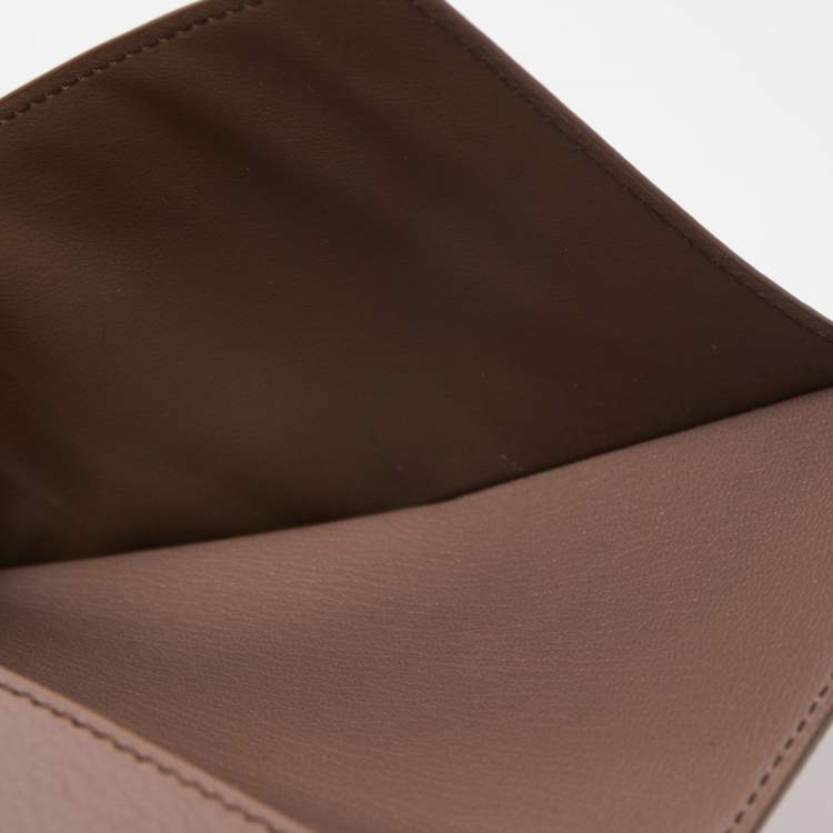 Pre Owned Cartier Red Leather Passport Holder