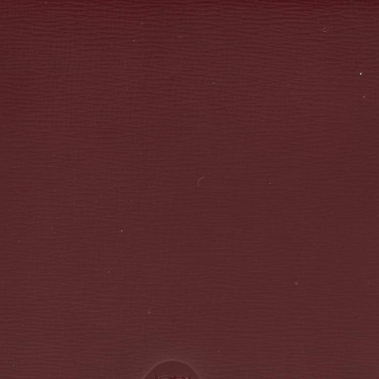 Pre Owned Cartier Burgundy Leather Business Cards Holder