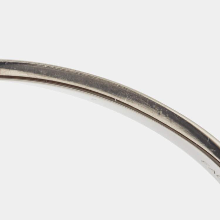 Pre Owned Cartier Love 18k White Gold Bracelet 16