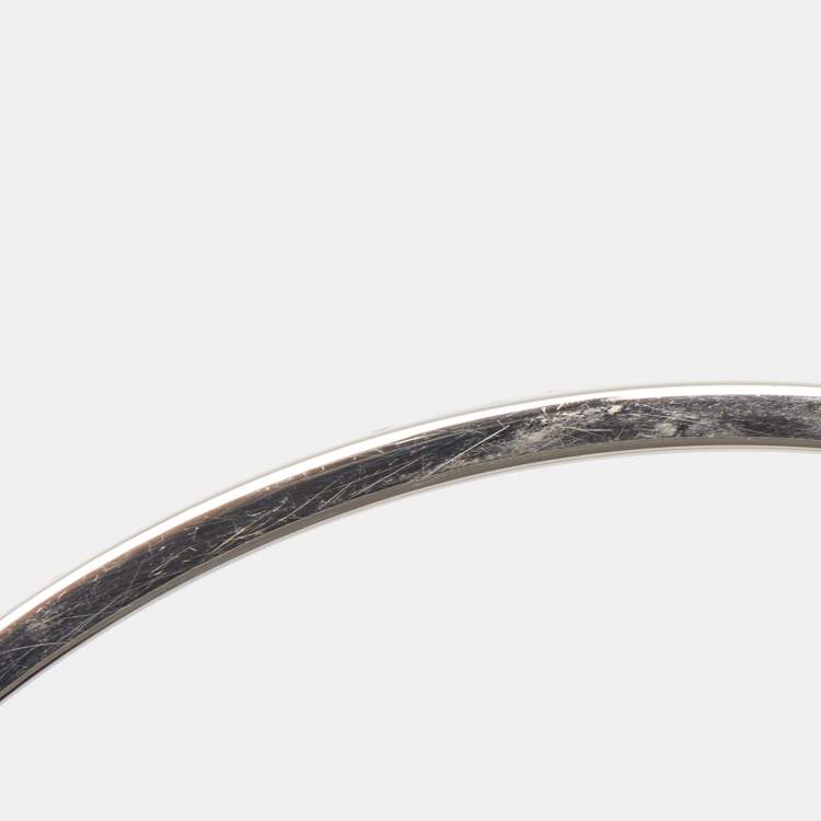 Pre Owned Cartier Love 18k White Gold Bracelet 16