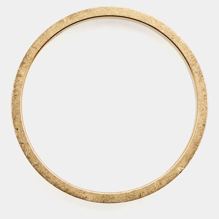 Pre Owned Cartier Love 18k Yellow Gold Wedding Band Ring Size 53