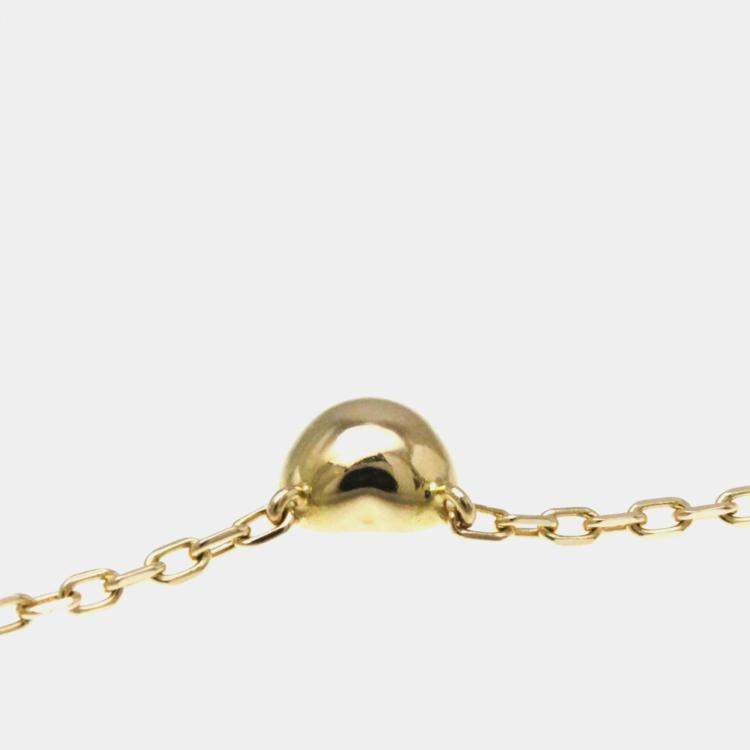 Pre Owned Cartier 18K Yellow Gold and Diamond Diamants Légers Pendant Necklace