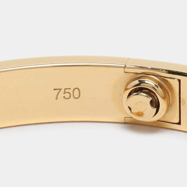 Pre Owned Cartier Love 18K Yellow Gold Bracelet 17