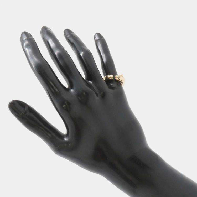 Pre Owned Cartier 18K Rose Gold Panthere de Cartier Ring EU 49
