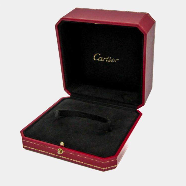 Pre Owned Cartier 18K Yellow Gold and Diamond Love Bracelet