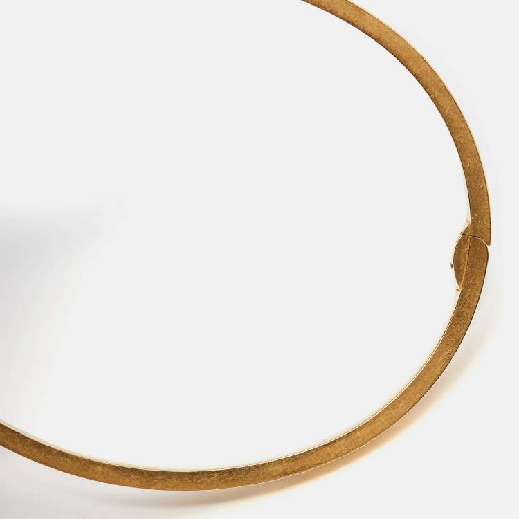 مملوكة مسبقًا Cartier Love 18k Yellow Gold Small Model Bracelet 17