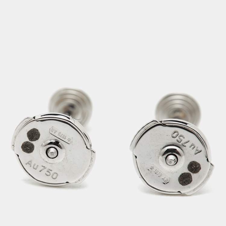 مملوكة مسبقًا Cartier d'Amour Diamonds 18k White Gold Small Model Earrings