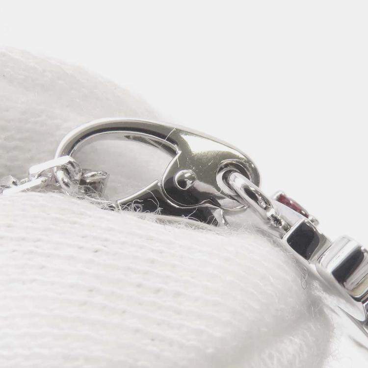 Pre Owned Cartier 18K White Gold Le Beze du Dragon Pendant