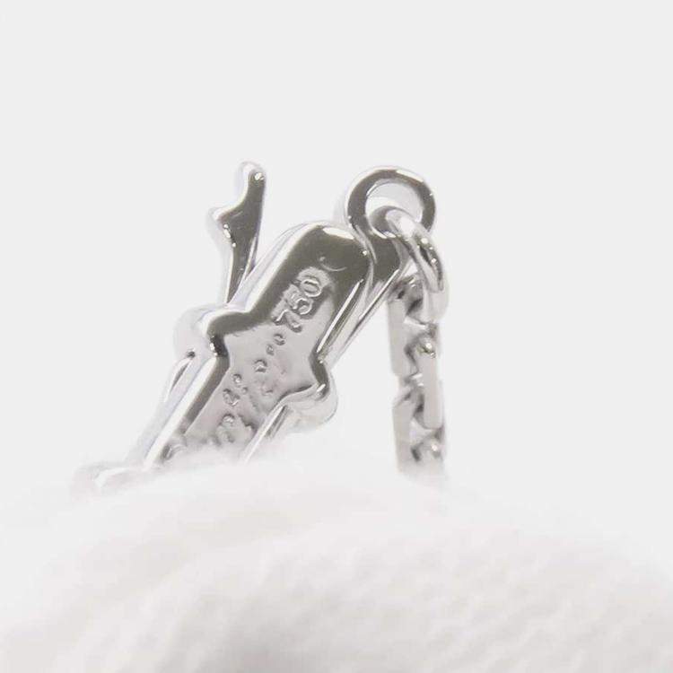 Pre Owned Cartier 18K White Gold Le Beze du Dragon Pendant