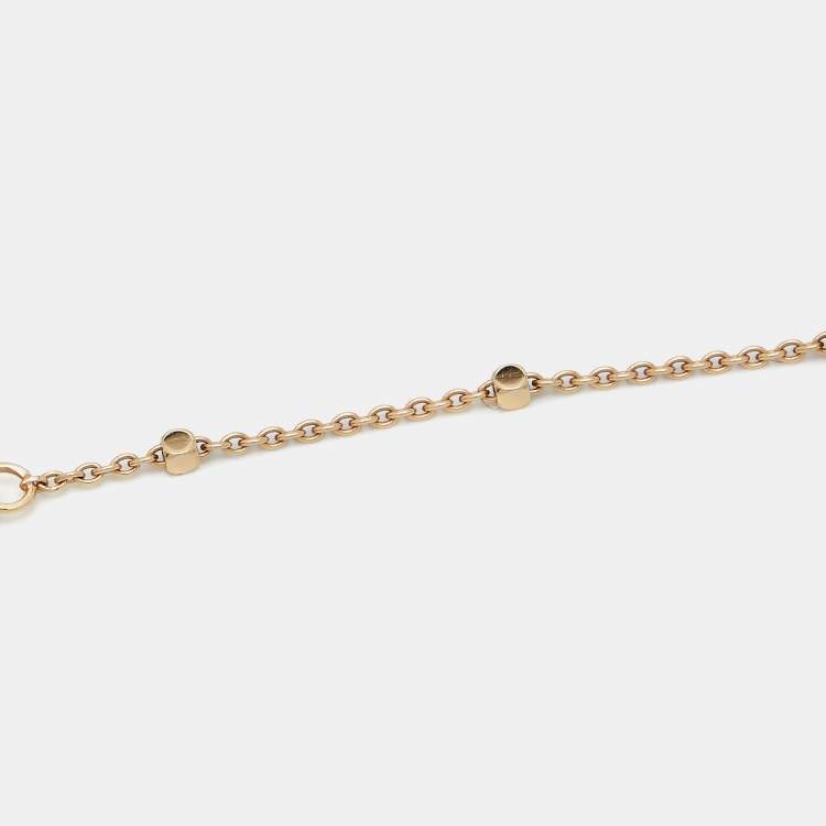 Pre Owned Cartier Clash de Cartier 18k Rose Gold Medium Model Necklace