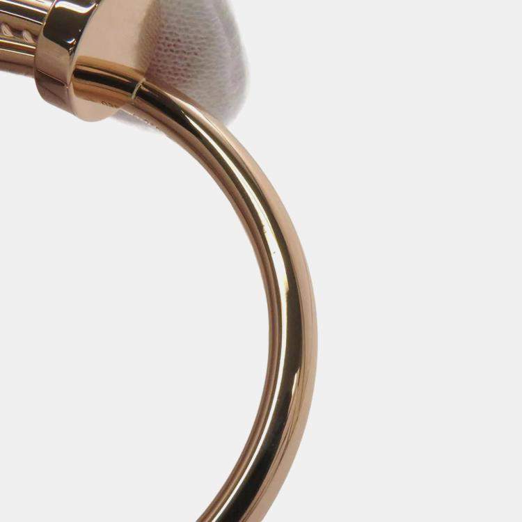 Pre Owned Cartier 18K Rose Gold Juste Un Clou Bracelet
