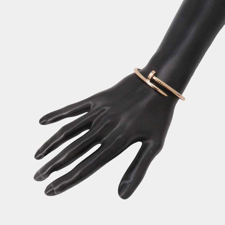 Pre Owned Cartier 18K Rose Gold Juste Un Clou Bracelet
