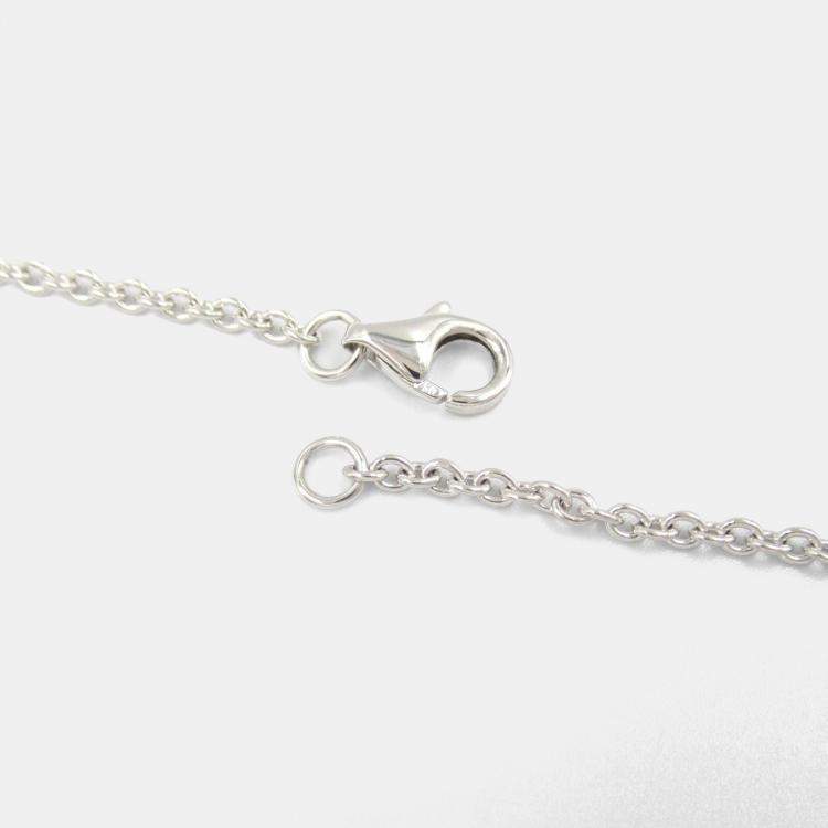 Pre Owned Cartier Love 18K White Gold Chain Bracelet