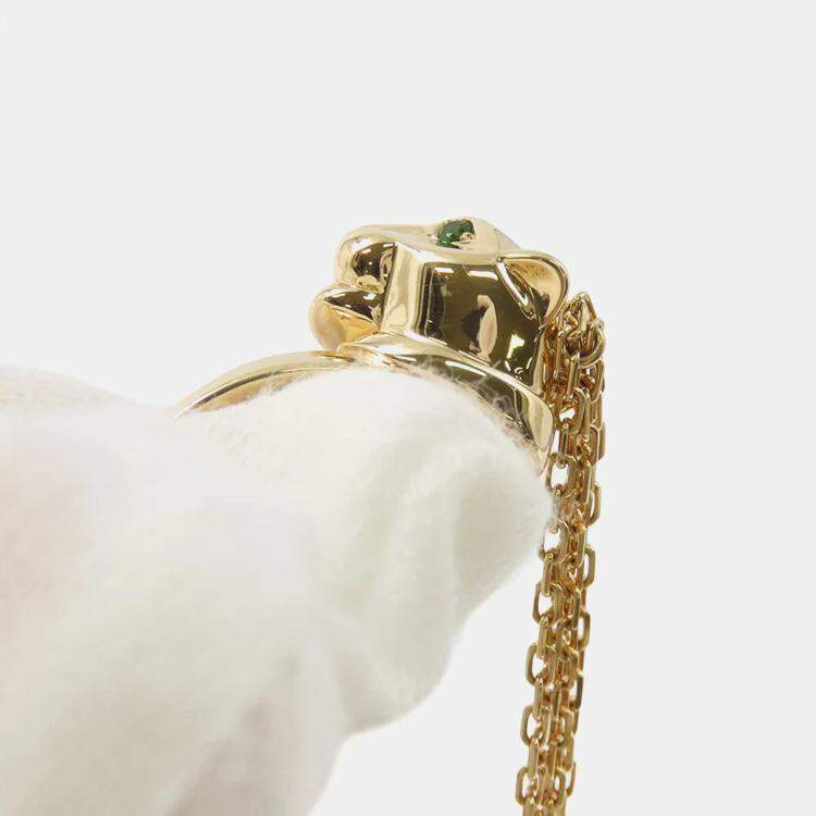 مملوكة مسبقًا Cartier Panthere De Cartier 18K Yellow Gold Pendant Necklace