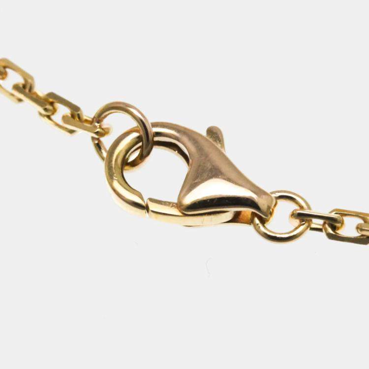 Pre Owned Cartier Love 18K Rose Gold Pendant Necklace