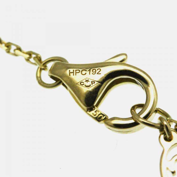 Pre Owned Cartier D'amour 18K Rose Gold and Diamond Pendant Necklace