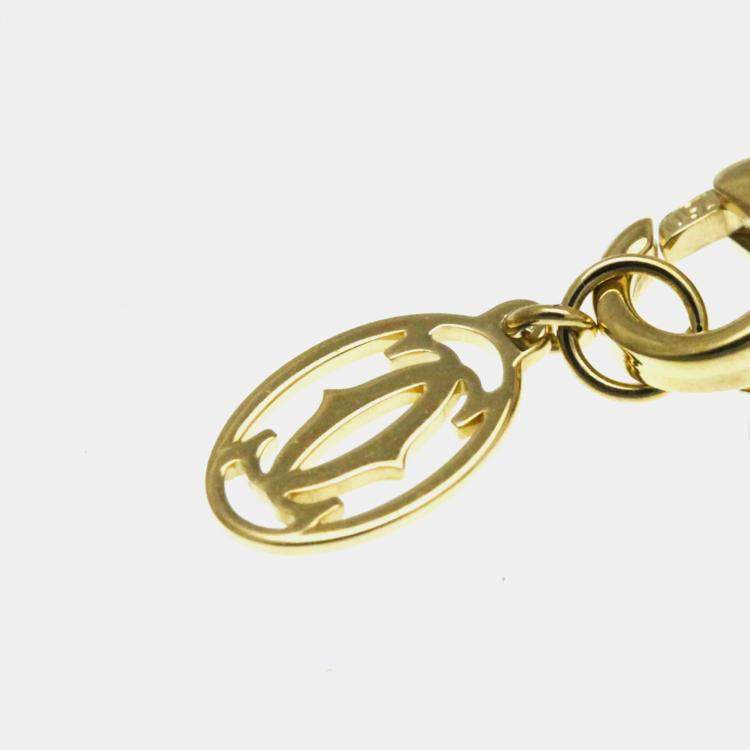 Pre Owned Cartier Trinity 18K Yellow, Rose, White Gold Necklace