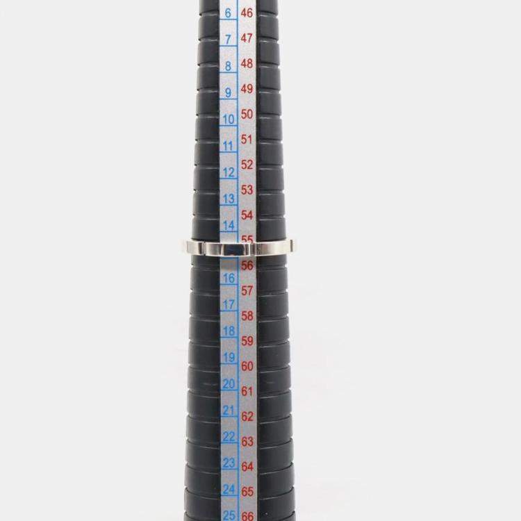 Pre Owned Cartier Maillon Panthere 18K White Gold Band Ring EU 56