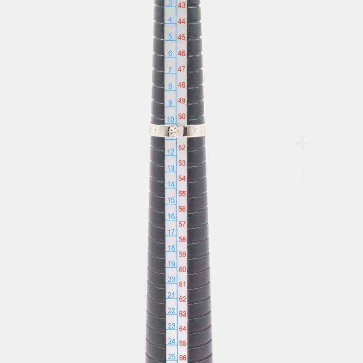 Pre Owned Cartier Love 18K White Gold Band Ring EU 51