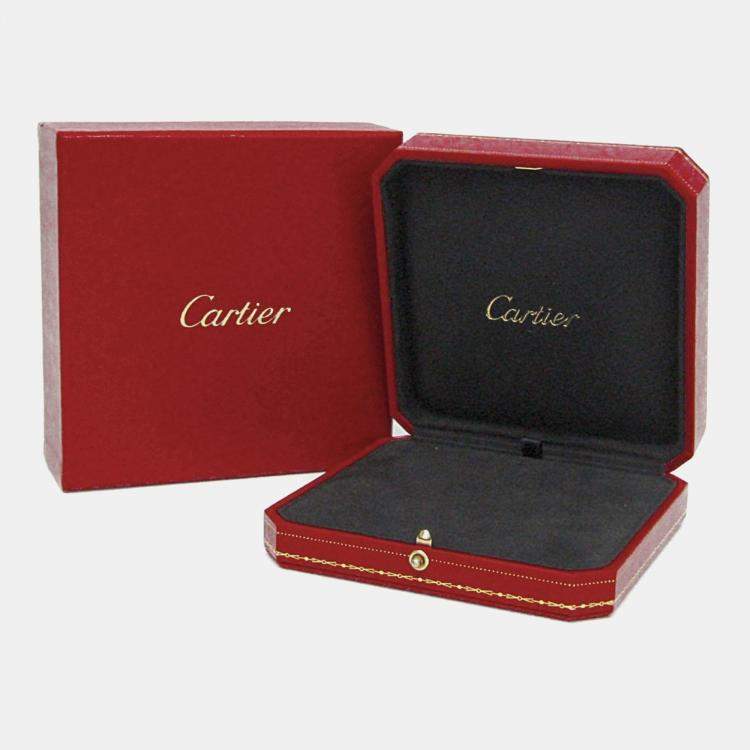 Pre Owned Cartier Love Interlocking 18K Rose Gold Necklace