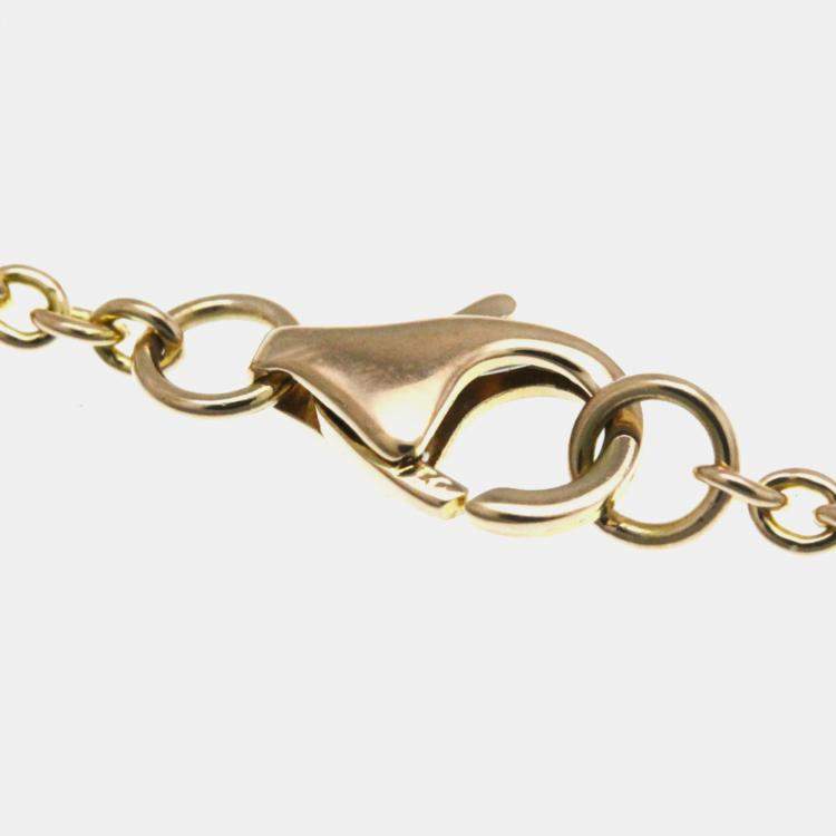 Pre Owned Cartier Love Interlocking 18K Rose Gold Necklace