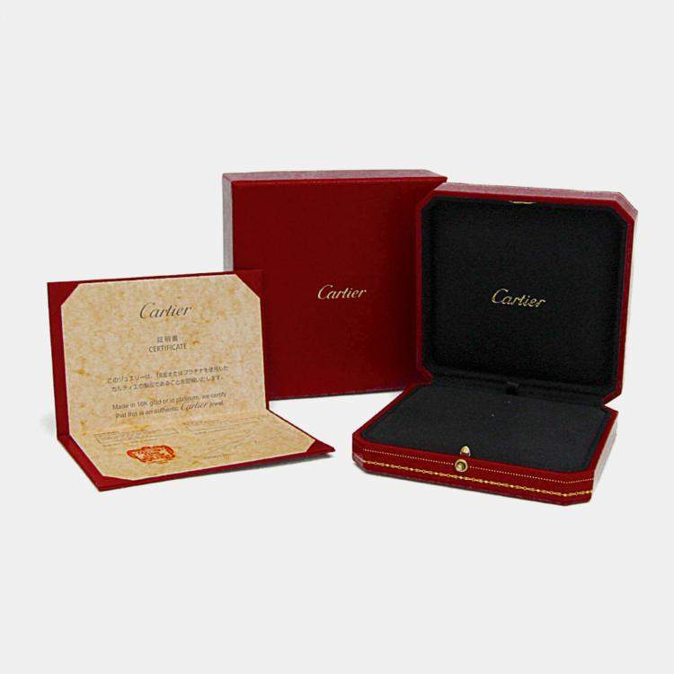 Pre Owned Cartier D'amour XS 18K Yellow Gold Diamond Necklace