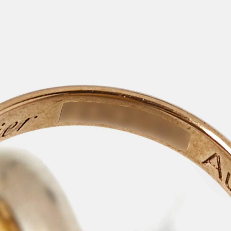 Pre Owned Cartier Trinity 18k Three Tone Gold Cord Bracelet