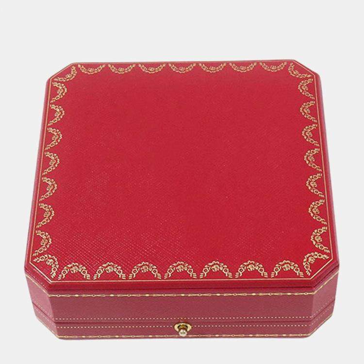 Pre Owned Cartier Love Circle Diamonds 18K Pink Gold Ceramic Necklace