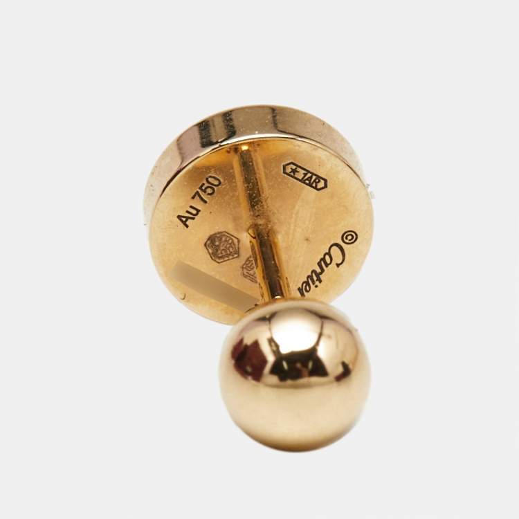 Pre Owned Cartier Love 18k Yellow Gold Single Earring