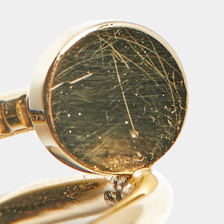 Pre Owned Cartier Juste Un Clou 18k Yellow Gold Small Model Ring Size 51