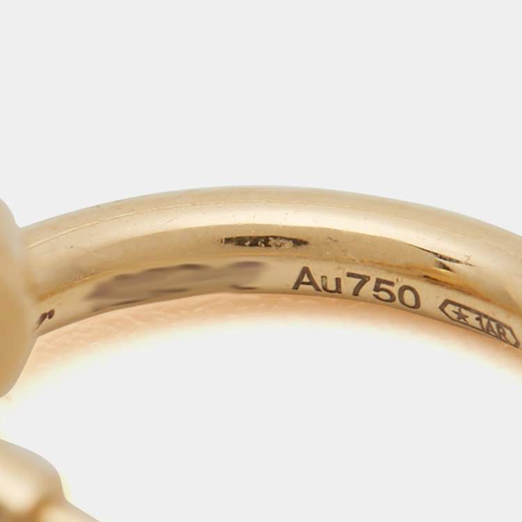 Pre Owned Cartier Juste Un Clou 18k Yellow Gold Single Earring