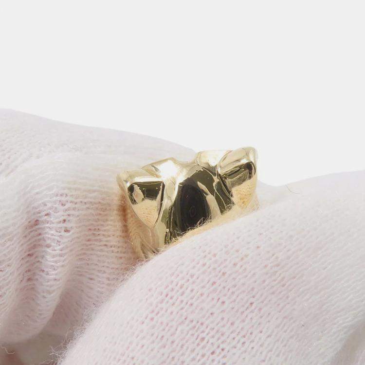 Pre Owned Cartier Panthere De Cartier 18K Yellow Gold, Diamond Chain Bracelet