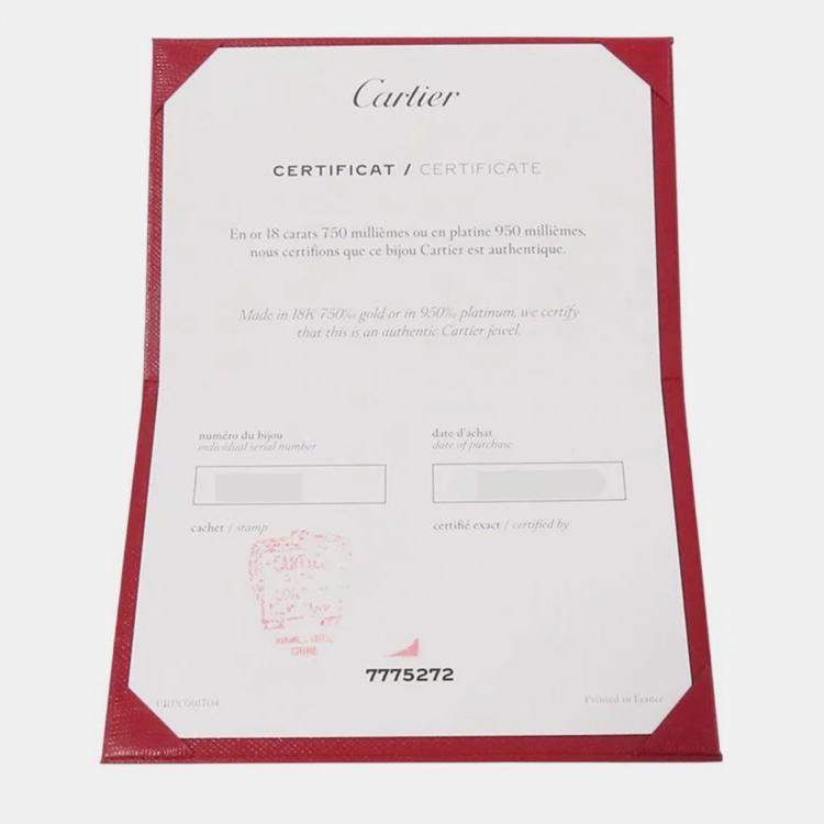 Pre Owned Cartier Panthere De Cartier 18K Yellow Gold, Diamond Chain Bracelet