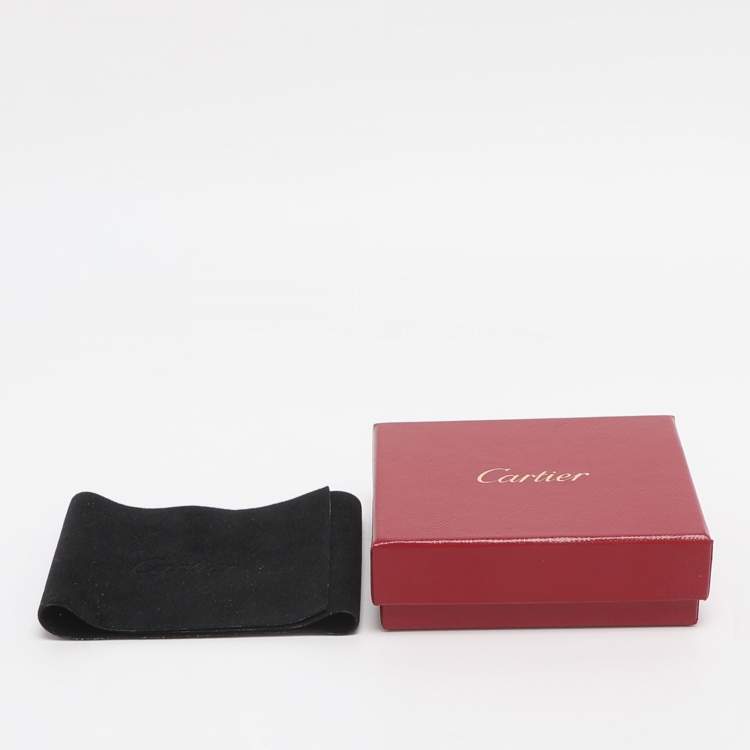 Pre Owned Cartier Trinity 18K Three Tone Gold Adjustable Cord Bracelet