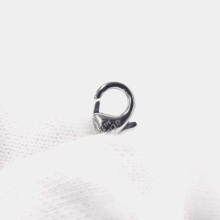 Pre Owned Cartier C De Cartier 18K White Gold and Diamond Pendant Necklace