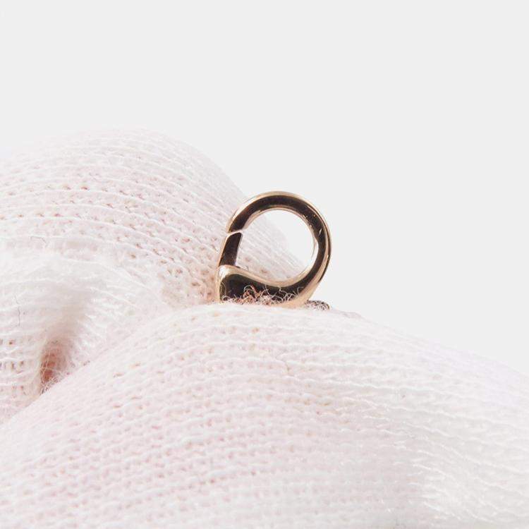 مملوكة مسبقًا Cartier Double C Diamond 18K Pink Gold Necklace